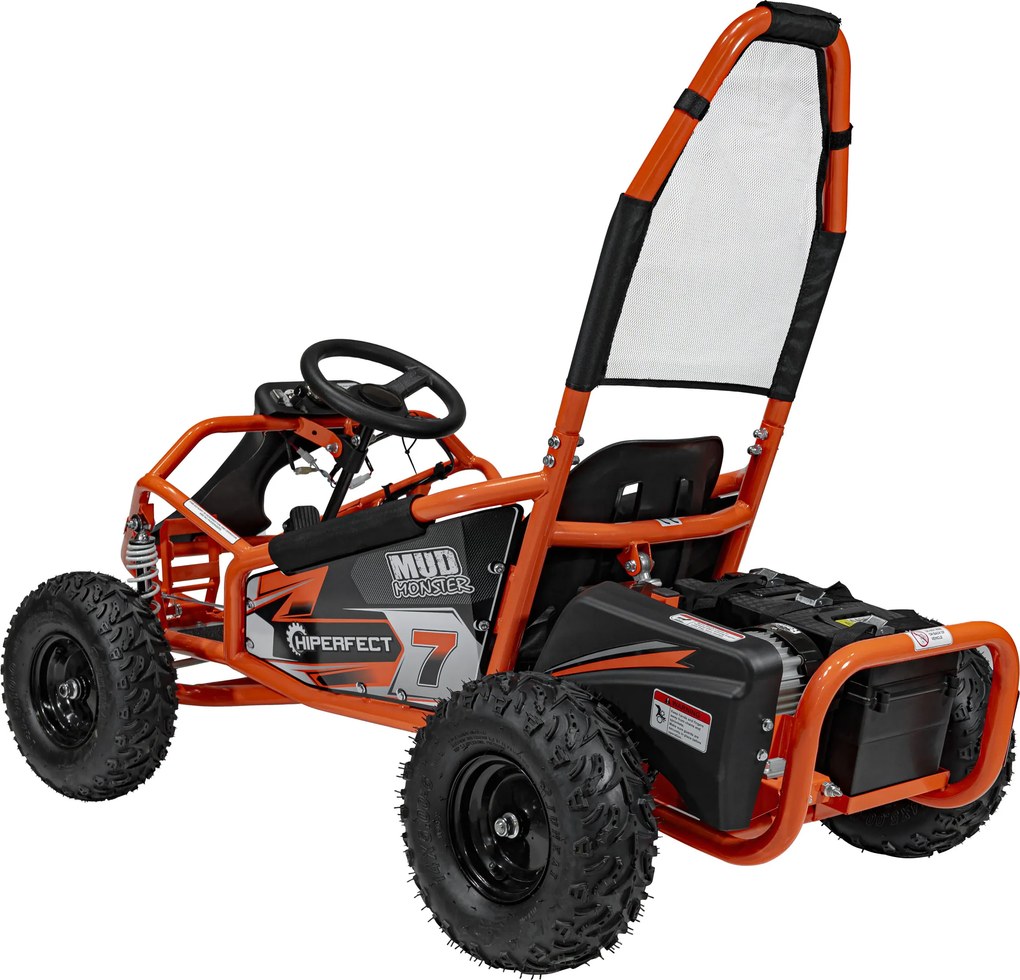 Ramiz Vozidlo MUD MONSTER oranžová