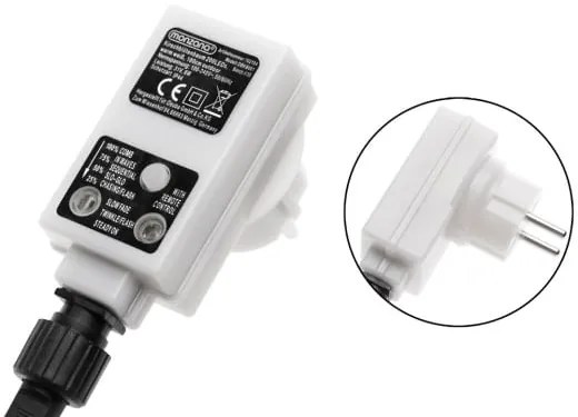 InternetovaZahrada Svietiaci strom čerešňa -180 cm biela teplá