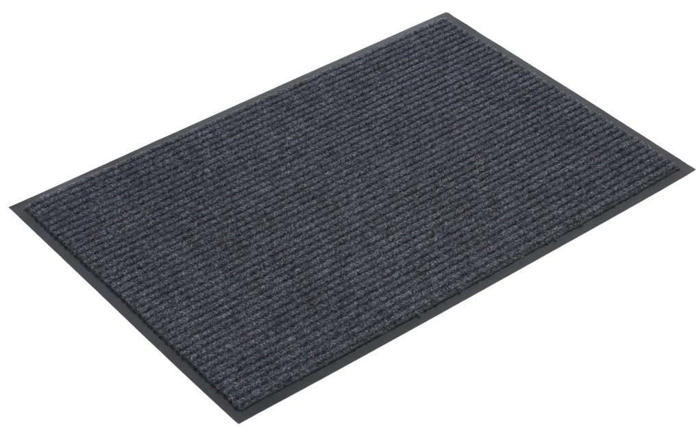 Odolná vstupná kobercová rohož s PVC 1+1 ZADARMO, 90 x 120 cm, sivá