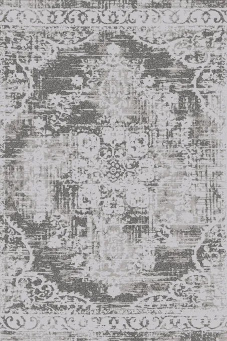 Koberec Agnella Isfahan Midnis sivý