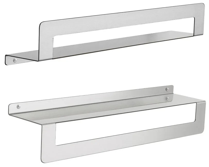 Gedy Gedy, CLEO polica s držiakem uterákov 500mm, nerez mat, 2019385