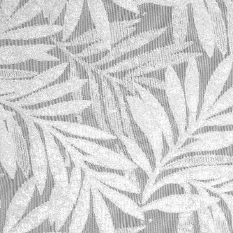 EUROFIRANY záves s vyrezávaným kvetinovým vzorom 140 cm x 250 cm biela 100 % polyester Rozmer varianty: 140 cm x 250 cm, Farba varianty: Biela