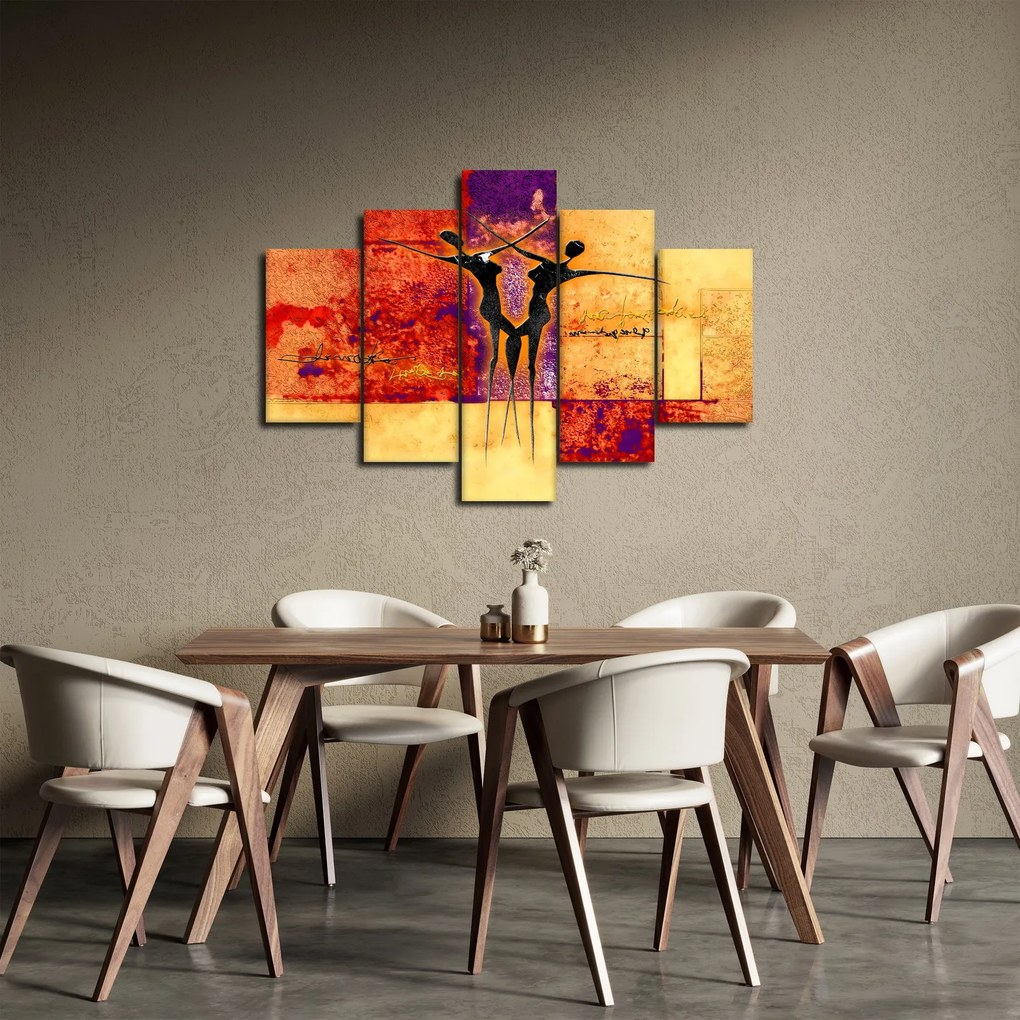 Obraz - Africká bohyňa (150x105 cm)