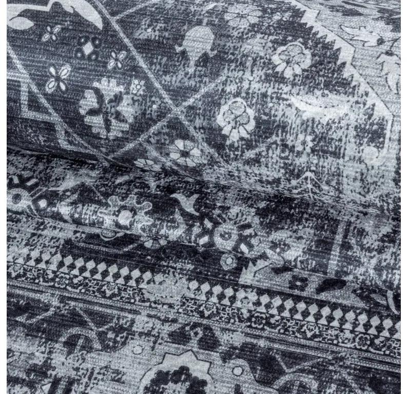 Ayyildiz Kusový koberec FIESTA 4301, Čierna Rozmer koberca: 120 x 170 cm