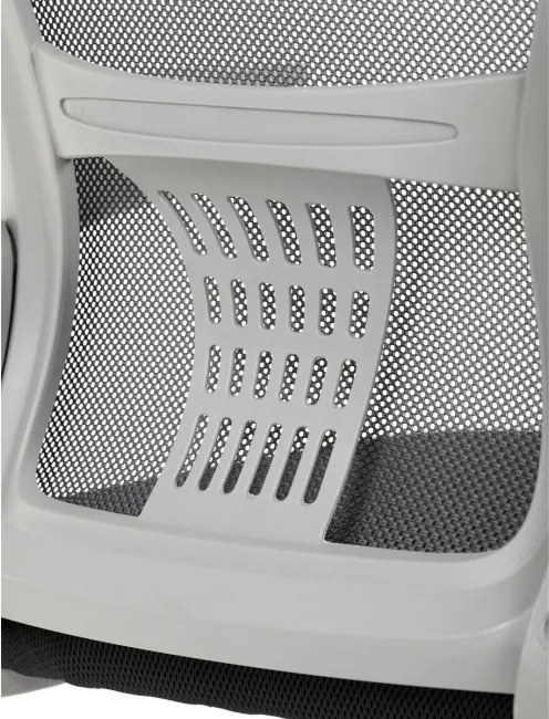 Detská otočná stolička sivá KA-K2008 GREY
