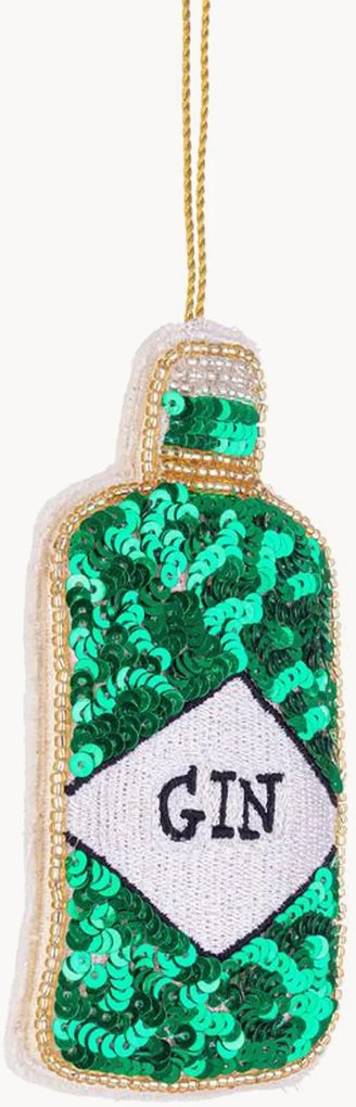 Plstené vianočné ozdoby Flask, 6 ks
