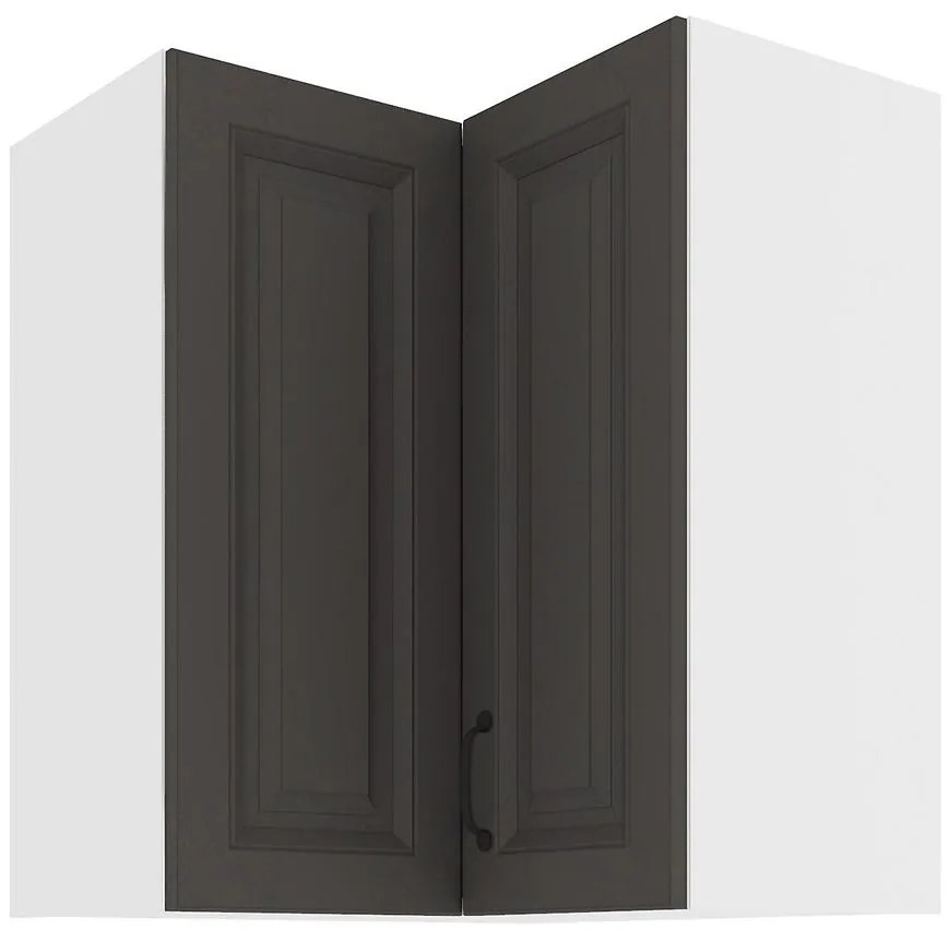 Skrinka do kuchyne STILO GRAFIT/biely 60X60 GN-72 2F (90°)