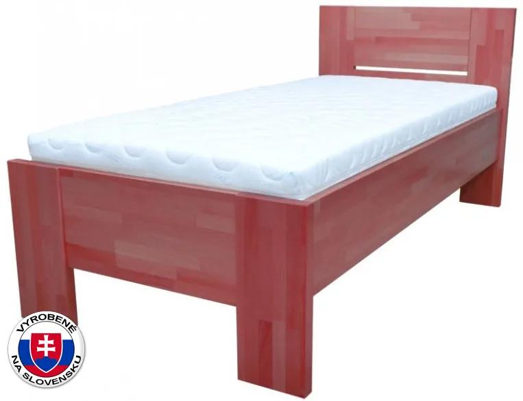 Jednolôžková posteľ 210x90 cm Nicky plné čelo (masív). Vlastná spoľahlivá doprava až k Vám domov. 745685