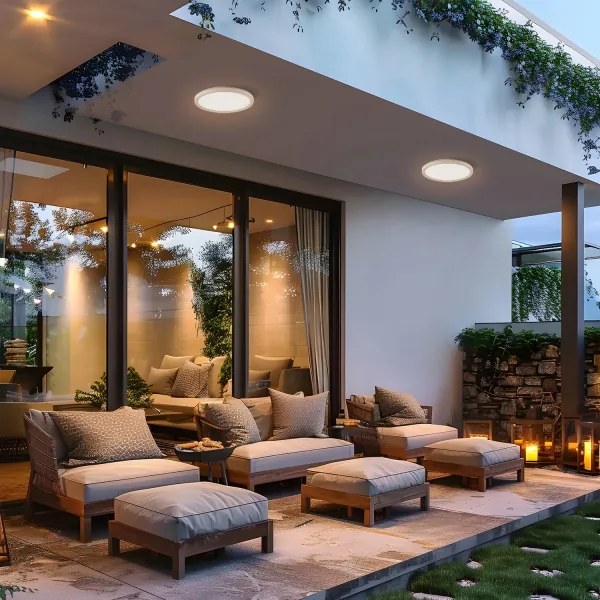 Brilagi - LED Kúpeľňové svietidlo ULTRA SLIM LED/18W/230V pr. 30 cm biela IP54