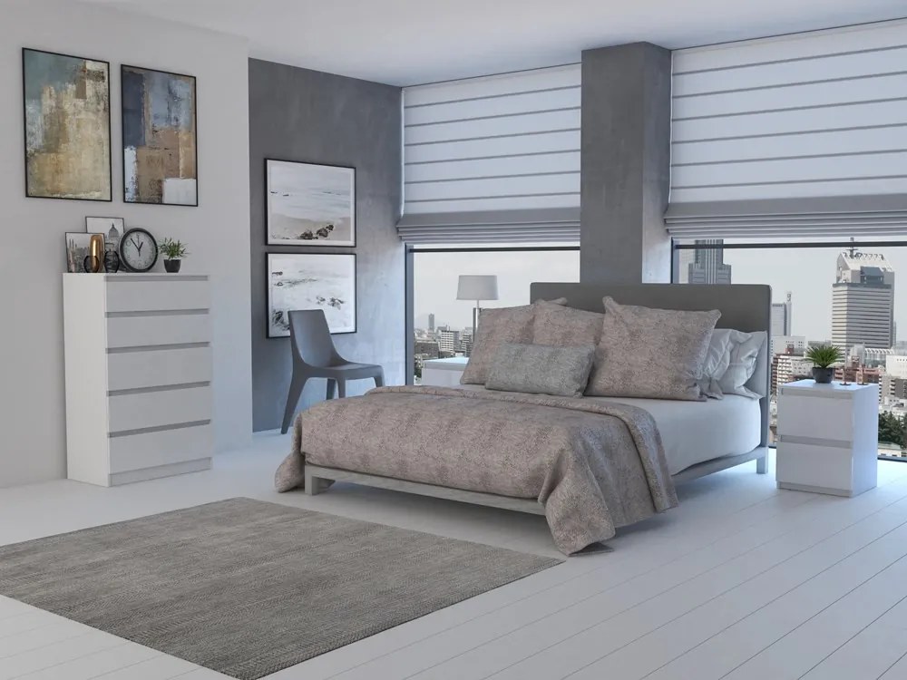 Nočný stolík MALWA M2 biely