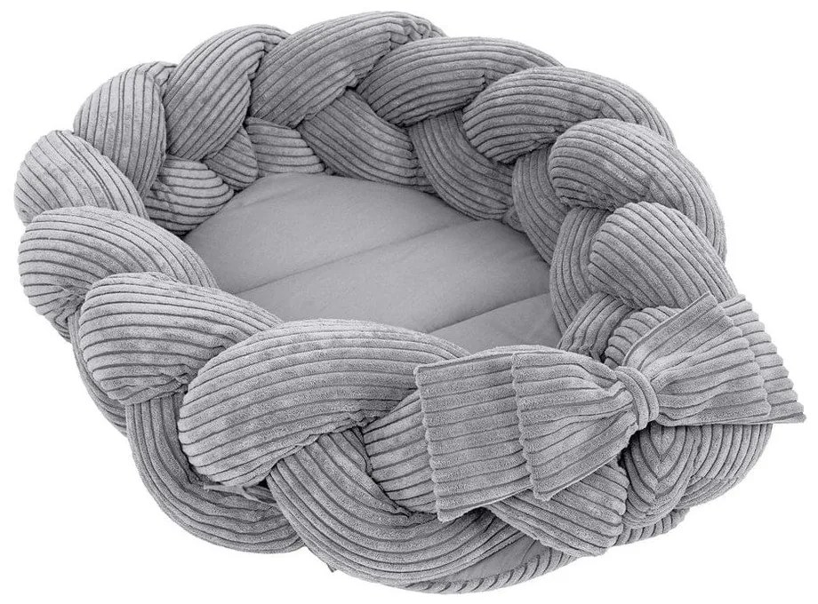 Sivé hniezdočko pre bábätko 47x70 cm – Meowbaby