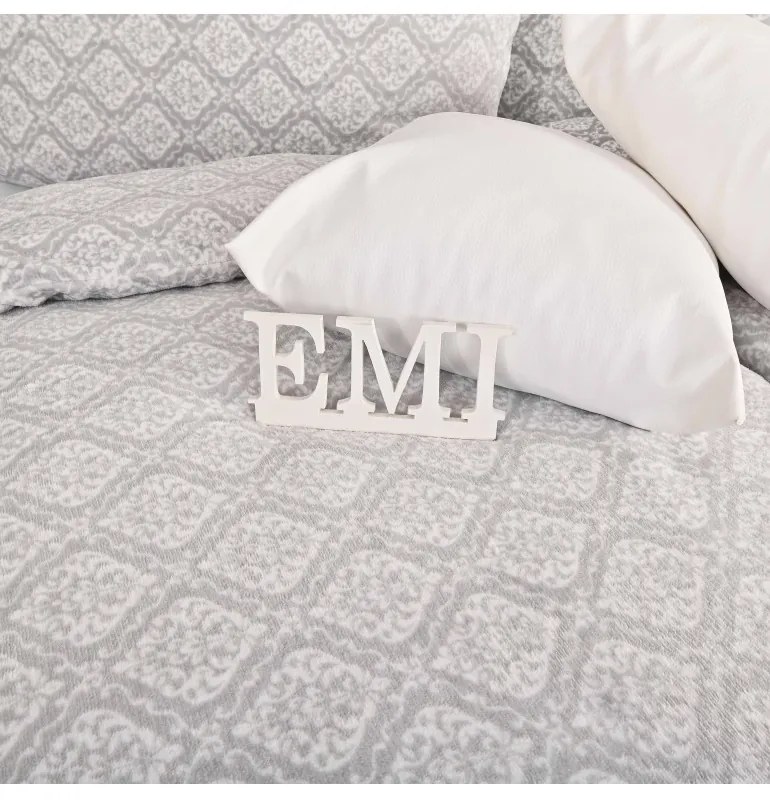 Obliečky z mikroplyšu Skyler EMI, Štandardný set jednolôžko obsahuje 1x 140x200 + 1x 70x90