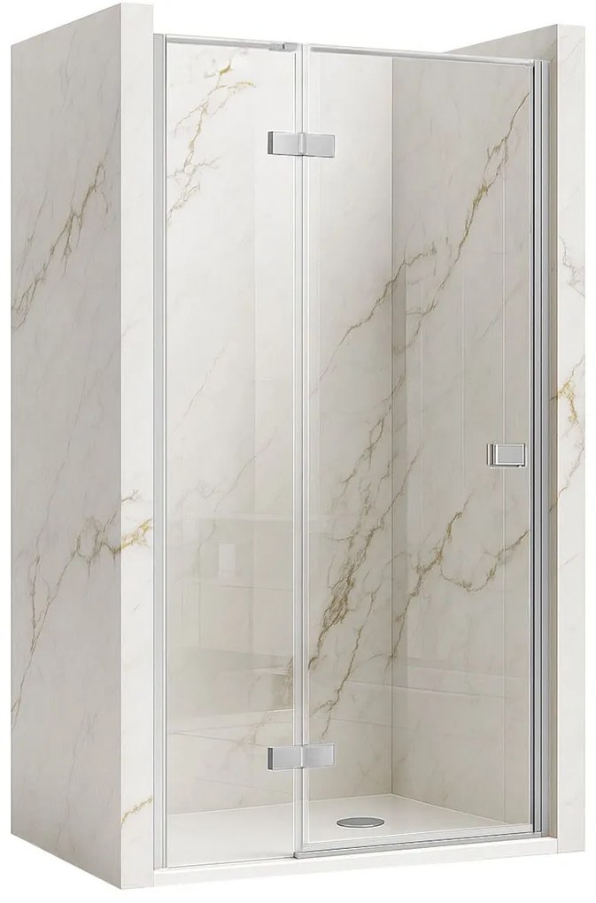 Rea Atlas, sprchové dvere 100x200cm, pravý variant, 6mm číre sklo, chrómový profil, KPL-K4665