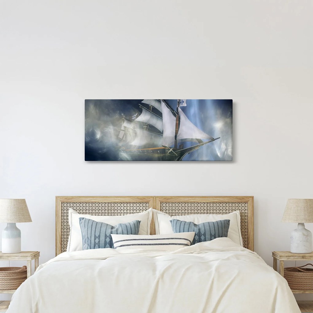Obraz - Loď duchov (120x50 cm)