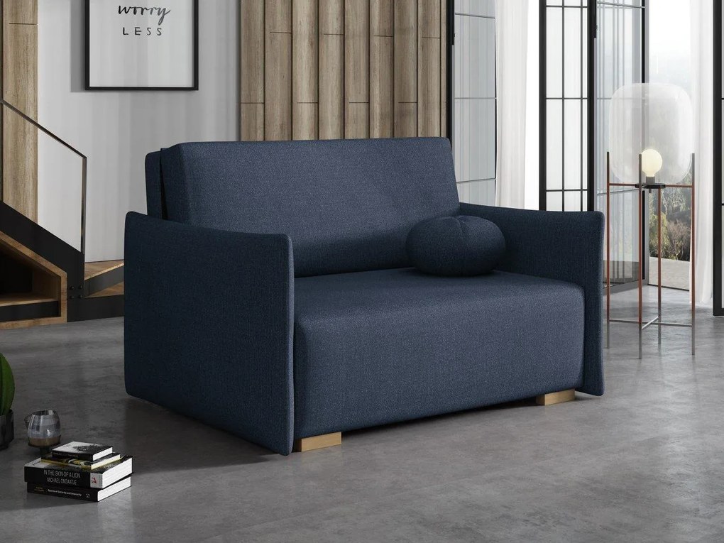 Rozkladacia pohovka Carivia Glov II (modrá) (s úl. priestorom). Vlastná spoľahlivá doprava až k Vám domov. 1105455