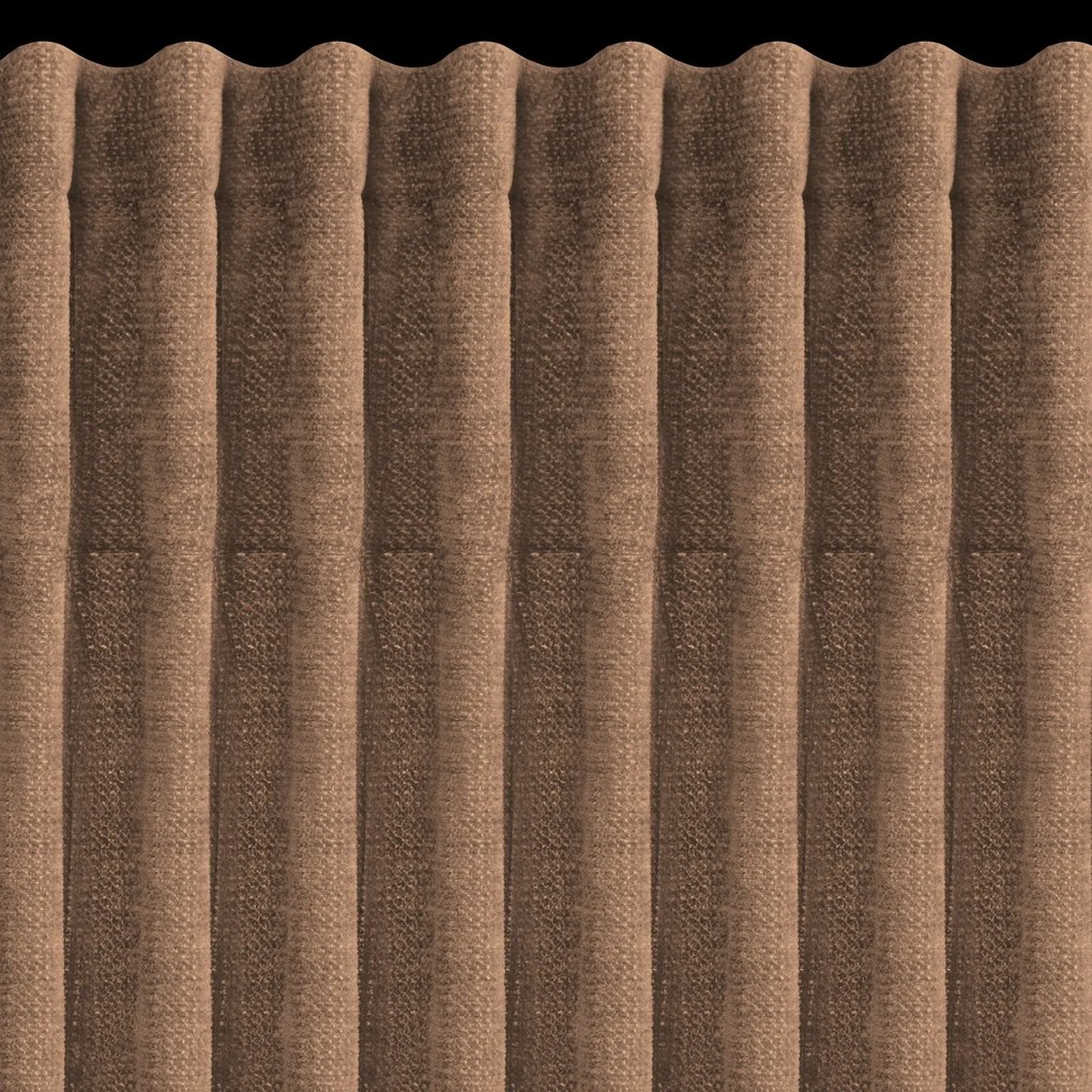 ZÁVES NA PÁSKE NILO 140X270 CM TEHLOVÁ