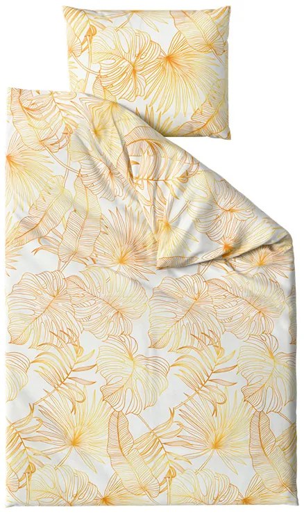 Obliečky z mikrovlákna PALMERA krémové Rozmer obliečky: 70 x 80 cm | 140 x 200 cm