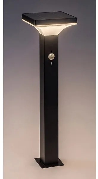Rabalux 77045 - LED solárna lampa GELEEN LED/4W/3,7V IP44 čierna
