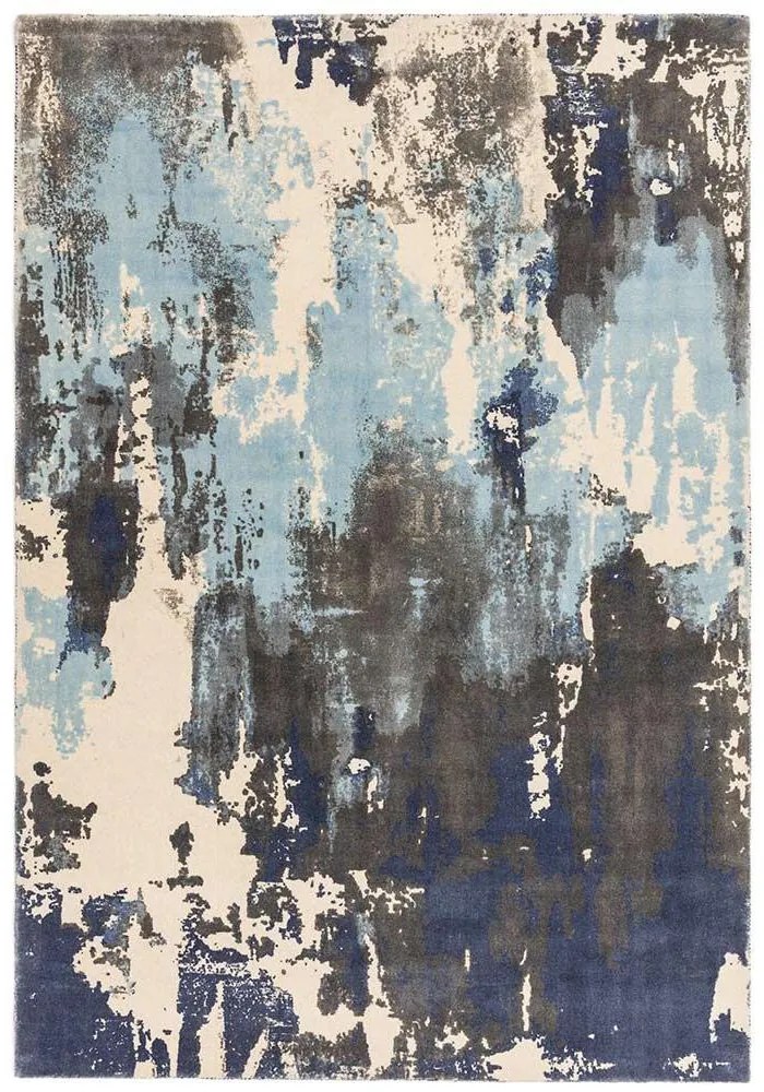 ASIATIC LONDON Saturn Blue - koberec ROZMER CM: 200 x 290