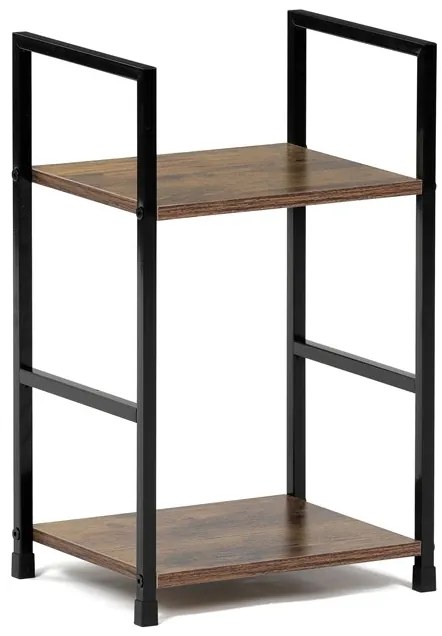 BONTEC Regál, mdf, hnedá, GD-212 OAK Farba: Hnedá