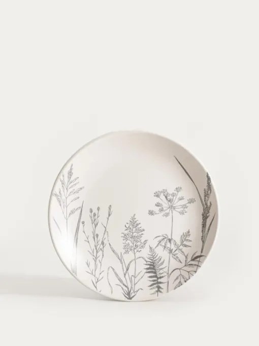 Sada tanierov BARI biela / sivá 752452