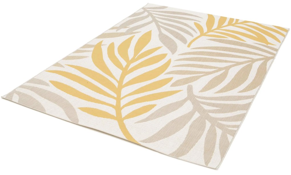 Balta, TRHÁK: Kusový koberec RE_FRESH 37513-657 – na von aj na doma, 160x230, žltá, chodba / predsieň