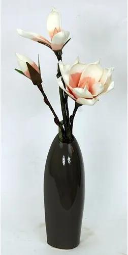 Keramická váza Acre hnedá, 25,5 cm