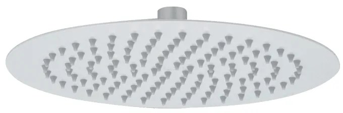 Laveo Rondo, horná/hlavová sprcha 250 mm, okrúhly, biela, LAV-NLX_6D1S