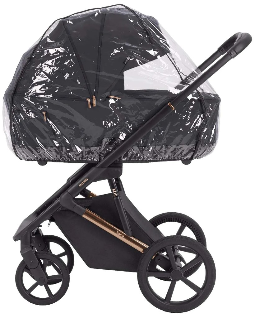 Detský kočík 2v1 CARRELLO Sigma CRL-6523 Iridium Black