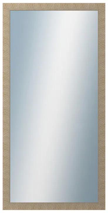 DANTIK - Zrkadlo v rámu, rozmer s rámom 60x120 cm z lišty Golf Champagne (2490)