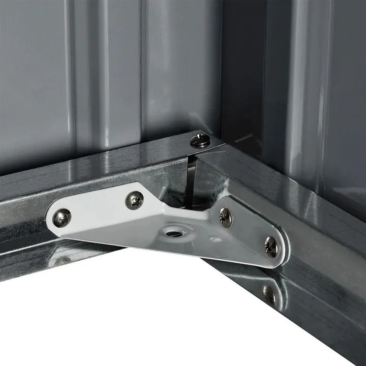 InternetovaZahrada Garáž pre robotickú kosačku 98x89x63 cm - antracit