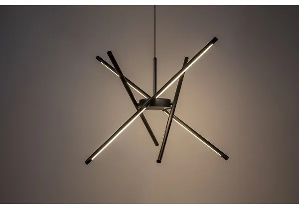 Rabalux 72338 - LED Luster na lanku HENLI2 LED/40W/230V 3000K čierna