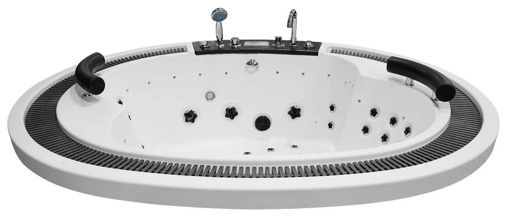 M-SPA - Kúpeľňová vaňa s hydromasážou bez krytu - 210 x 170 x 70 cm