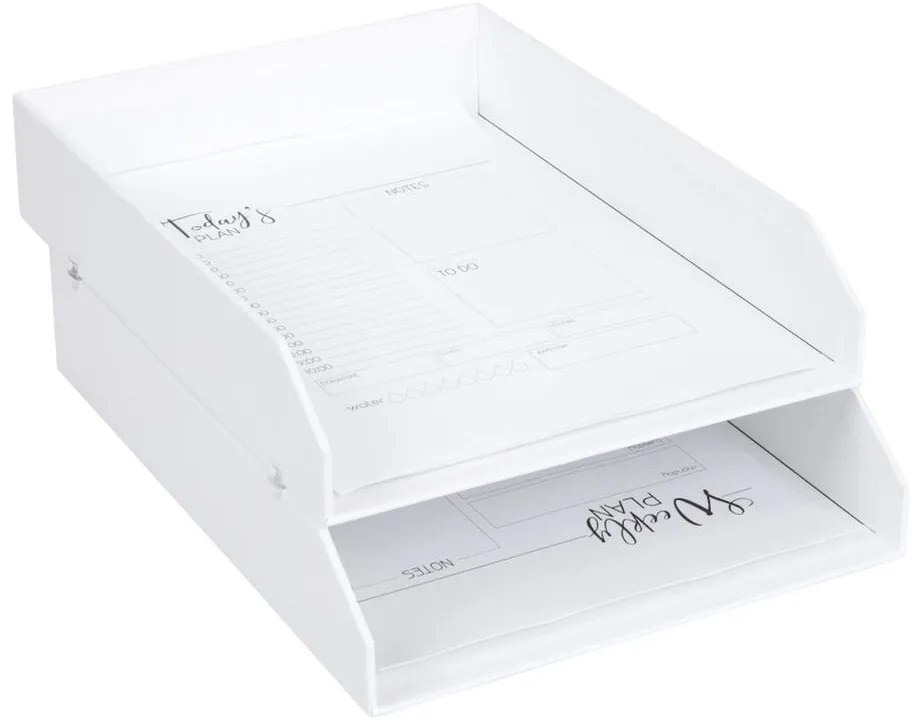 Kartónové organizéry na dokumenty v súprave 2 ks Hakan – Bigso Box of Sweden