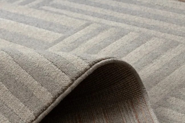 Koberec TEXTURA 488.10.LA111 Osta sivý / béžový