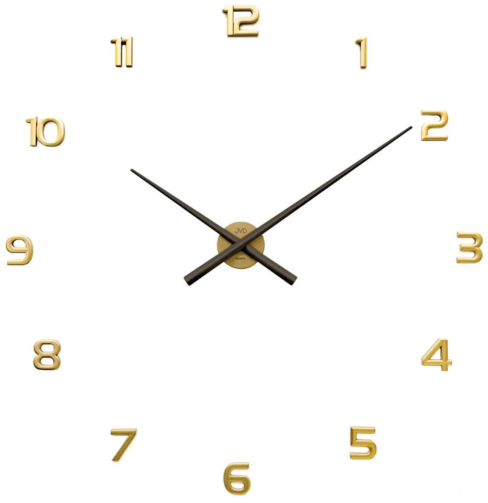 Nalepovacie hodiny JVD HT465.2 zlaté
