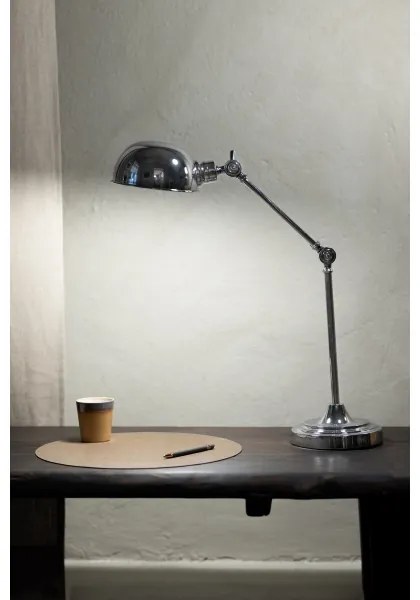 Markslöjd 108583 - Stolná lampa PORTLAND 1xE27/40W/230V lesklý chróm