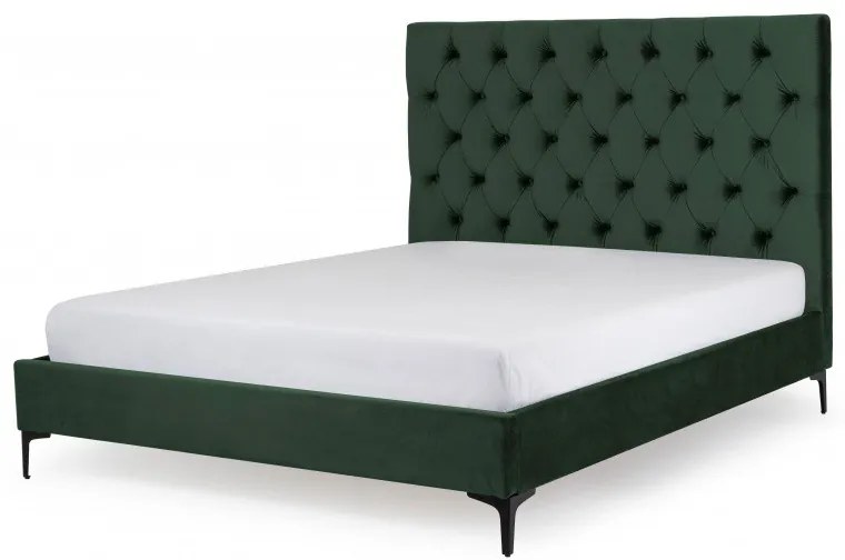 Hector Čalúnená posteľ Idahlia 160x200 zelená