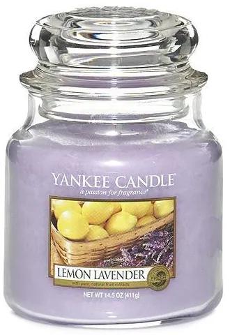 Yankee Candle Sviečka Yankee Candle 411 g - Lemon Lavender
