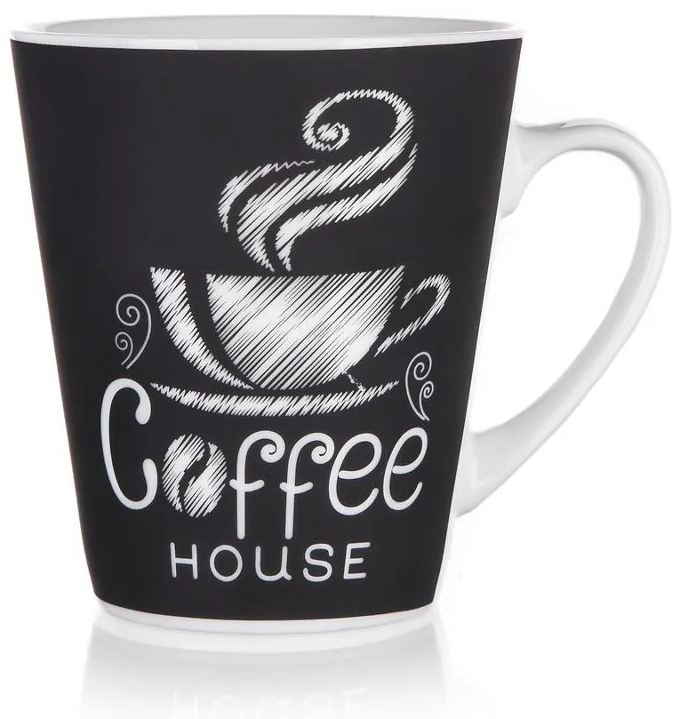 Pohár Coffee House 360 ml čierna