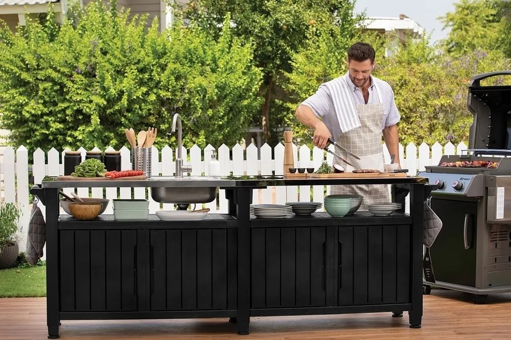 Keter UNITY Chef 415 L grafitový
