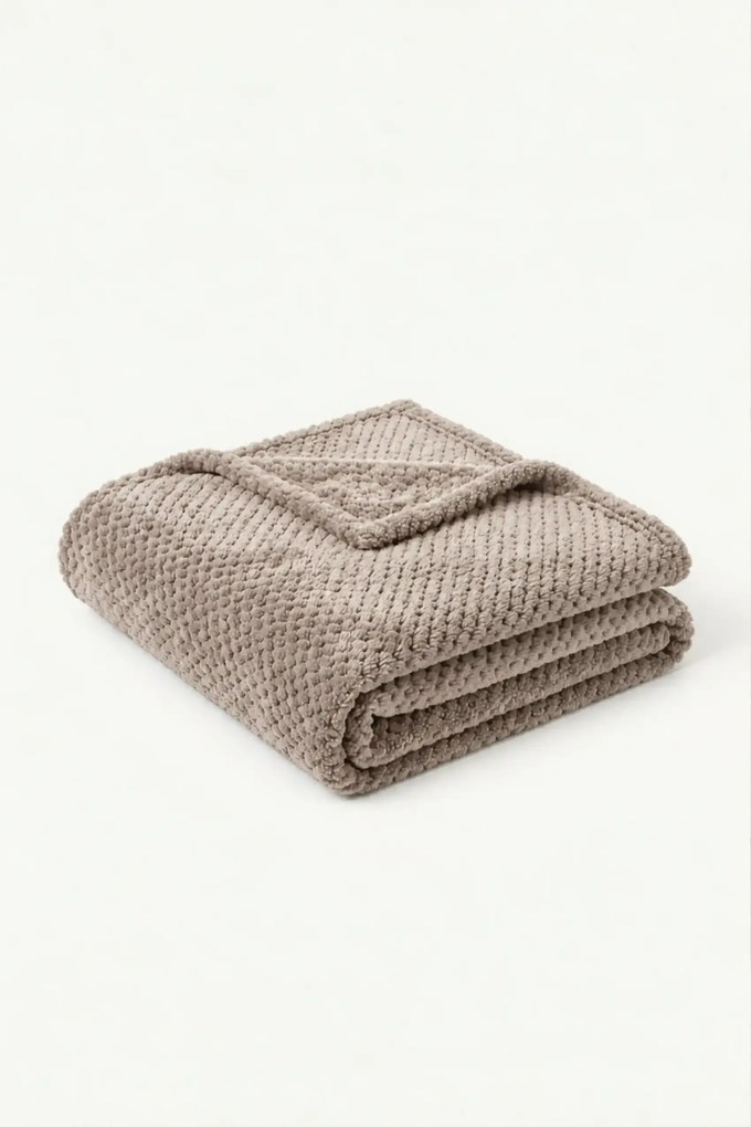 Deka MONTE taupe Rozmer: 200x220 cm