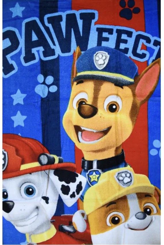 Detská osuška PAW PATROL modrá 70X140cm Setino
