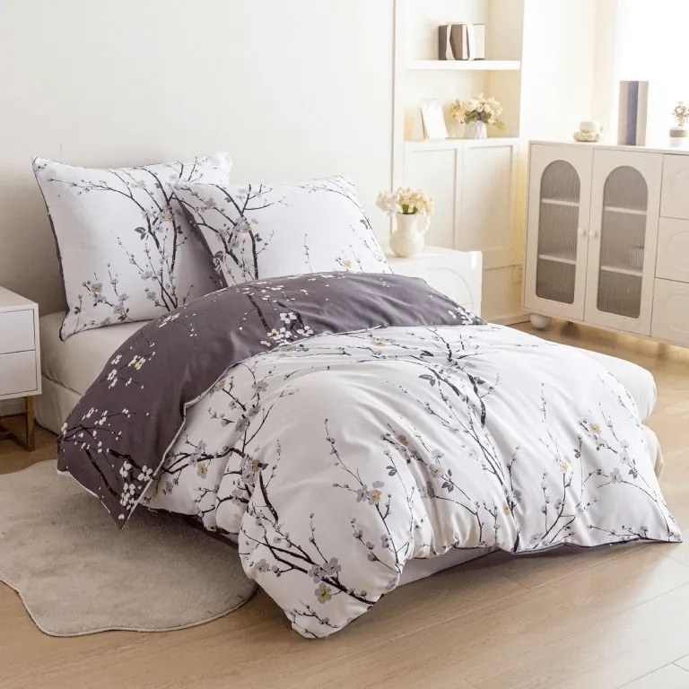 Flanelové obliečky z mikrovlákna PAVUNI biele Rozmer obliečky: 70 x 90 cm | 140 x 200 cm