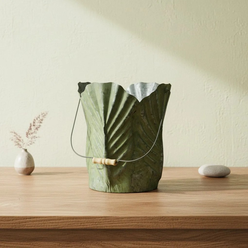 Květináč MARINA 30x35 cm zelený