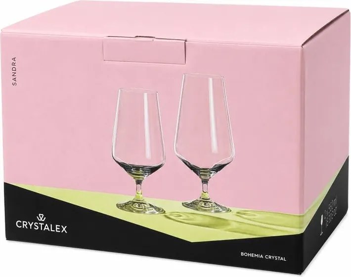 Crystalex poháre na pivo SANDRA 380 ml 6 ks