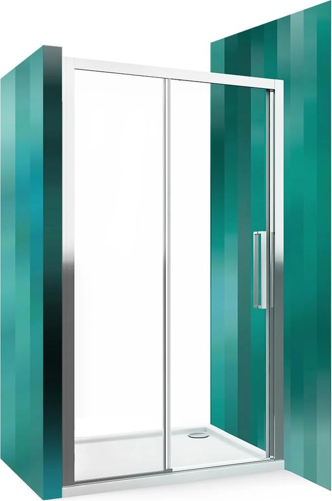 ROLTECHNIK Sprchové dvere posuvné ECD2L/1200 brillant/transparent 564-120000L-00-02