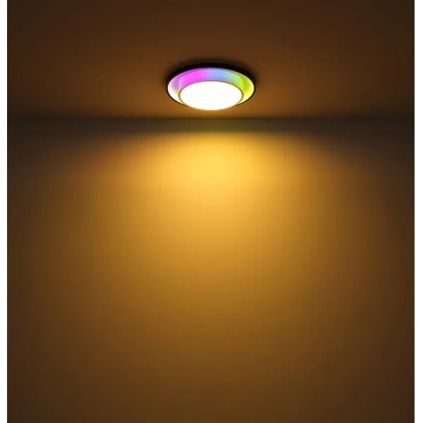 Globo 41390-21 - LED RGBW Stmievateľné stropné svietidlo MORGAN LED/21W/230V + DO