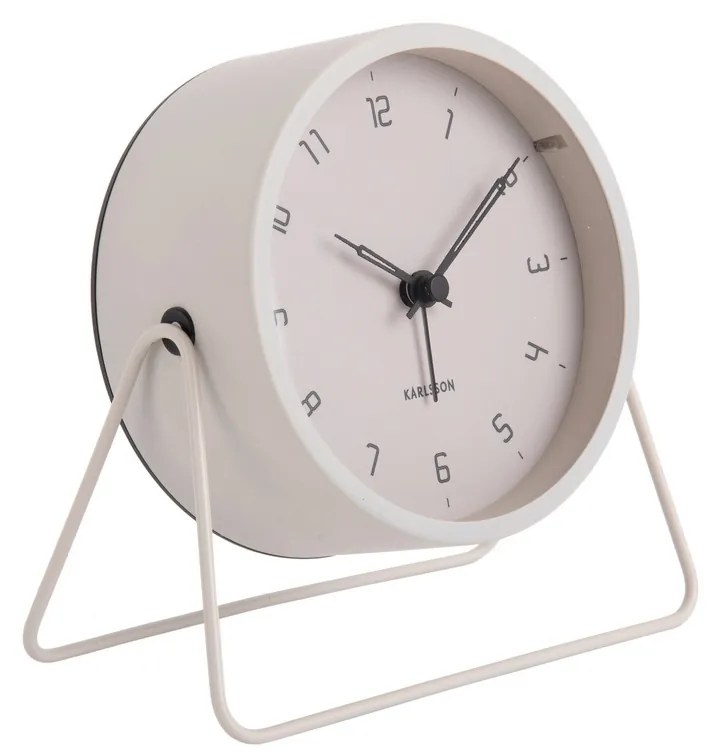Karlsson 5952WG dizajnový budík 13 cm