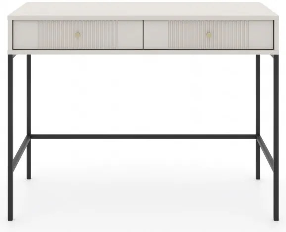 Toaletný stolík Isae 42 (kašmír + čierna). Akcia -37%. Vlastná spoľahlivá doprava až k Vám domov. 1125210